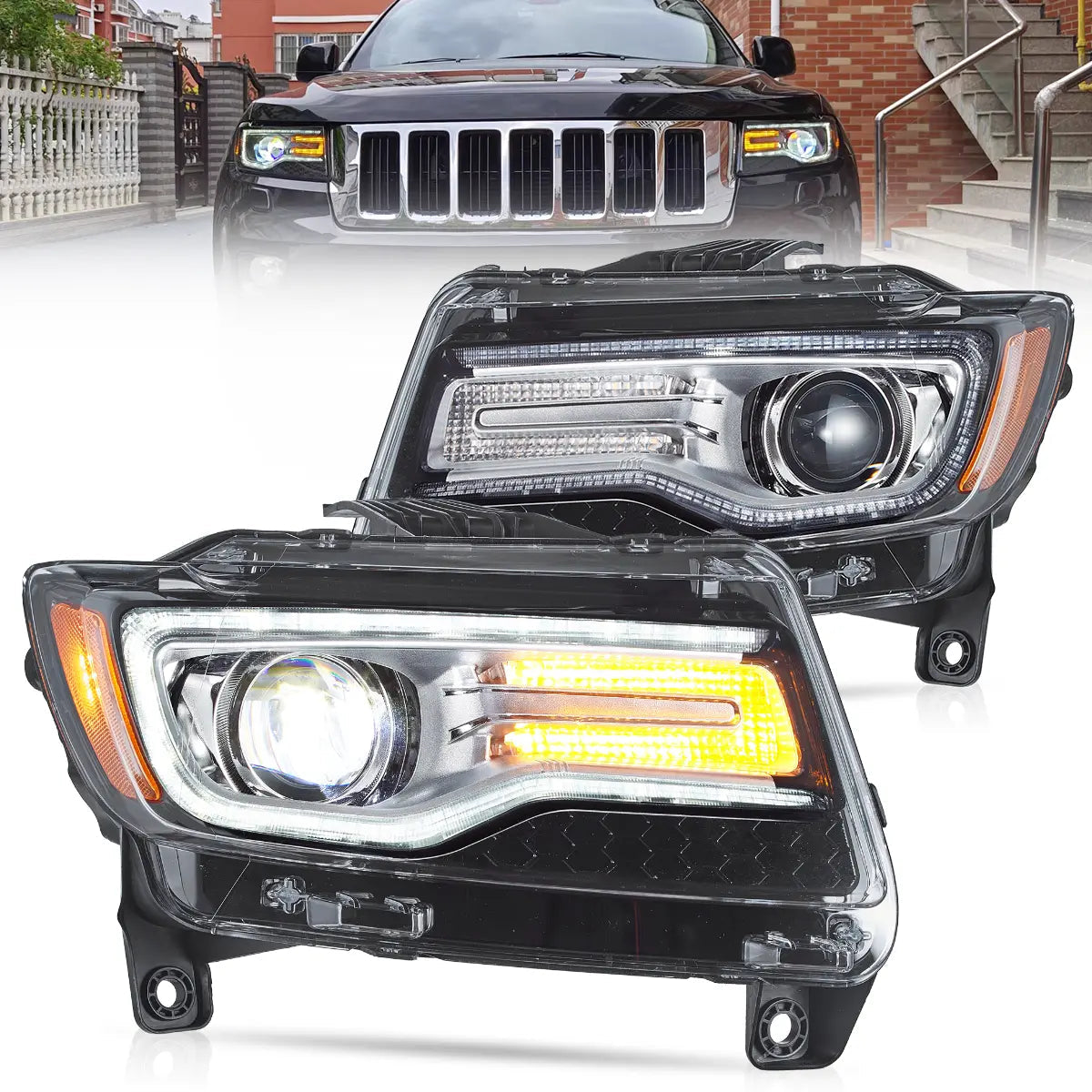 VLAND LED Headlights For 2011-2013 Jeep Grand Cherokee (WK2) Australia VLAND™