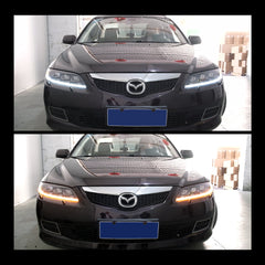 VLAND Full LED Headlights For 2002-2008 Mazda 6 VLAND™