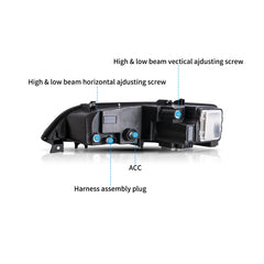 VLAND Full LED Headlights For 2002-2008 Mazda 6 VLAND™