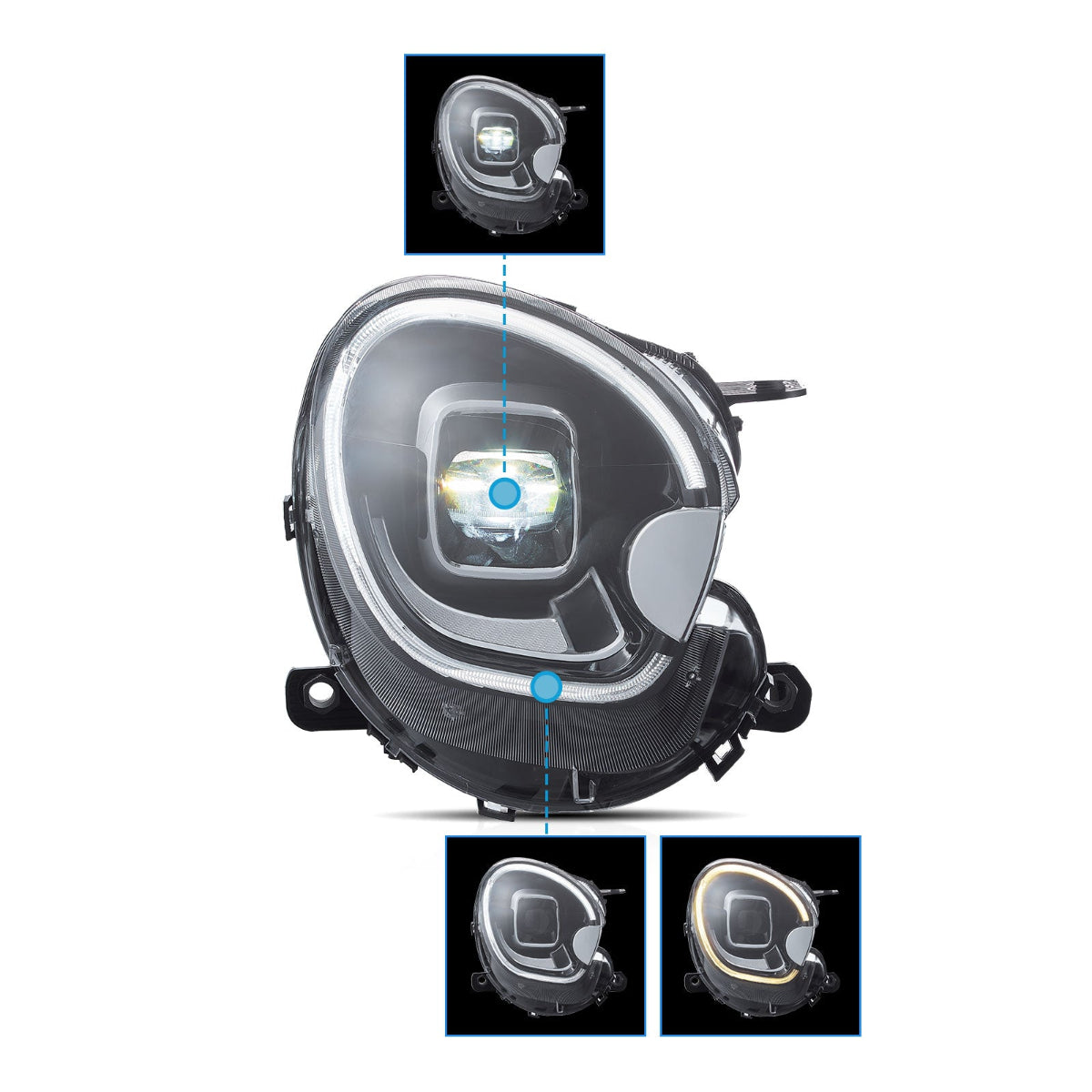 VLAND LED Headlights For 2010-2016 Mini Countryman R60 Australia VLAND™