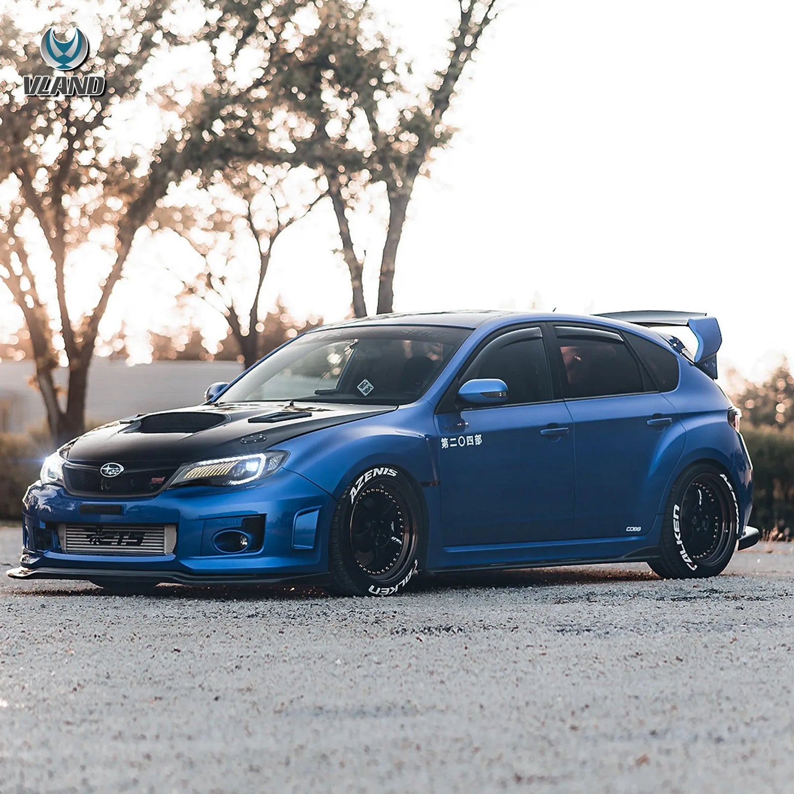 VLAND Australia LED Headlights For 2008-2014 Subaru Impreza WRX Vland-AU