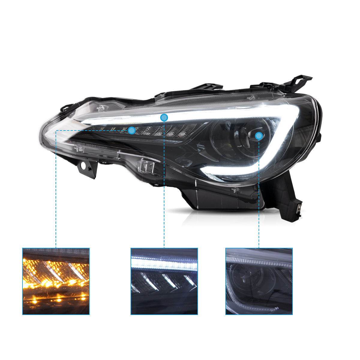VLAND LED Headlights For 2012-2021 Toyota 86(ZN6) & Subuaru BRZ(ZC6) & Scion FR-S Australia VLAND™
