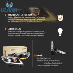 VLAND LED Headlights for 2011-2013 Toyota Corolla(E140/E150) Australia VLAND™