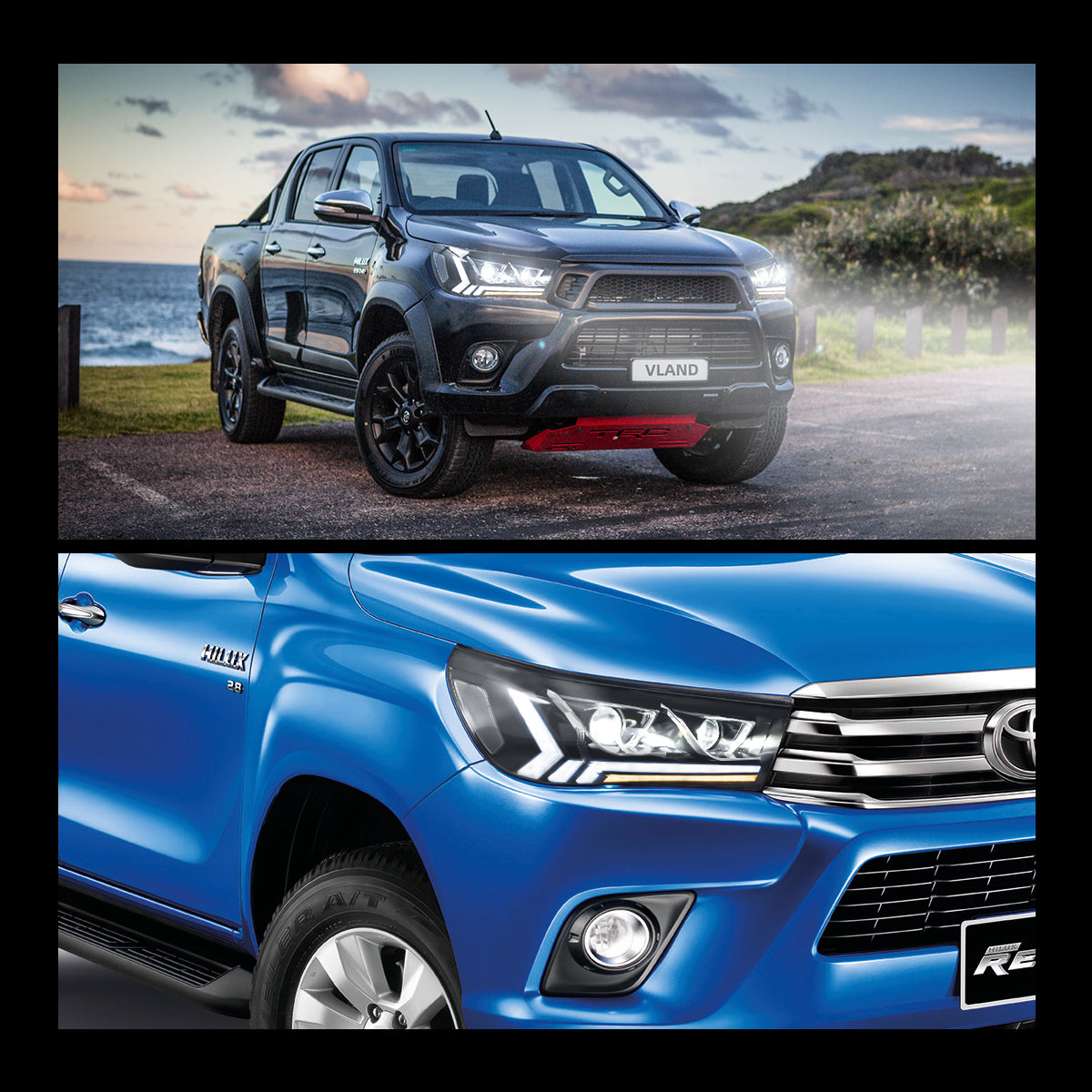 VLAND LED Headlights For 2015-2020 Toyota Hilux N80 Australia Vland-AU
