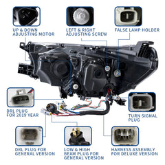 VLAND LED Headlights For 2015-2020 Toyota Hilux N80 Australia Vland-AU