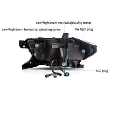VLAND LED Matrix Projector Headlights For 2016-2023 Toyota Tacoma VLAND™