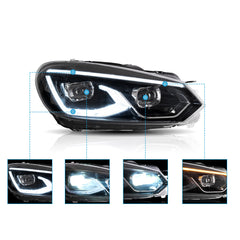 VLAND LED Headlights For 2009-2014 Volkswagen Golf 6 MK6 Australia VLAND™