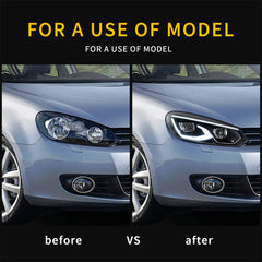 VLAND LED Headlights For 2009-2014 Volkswagen Golf 6 MK6 Australia VLAND™