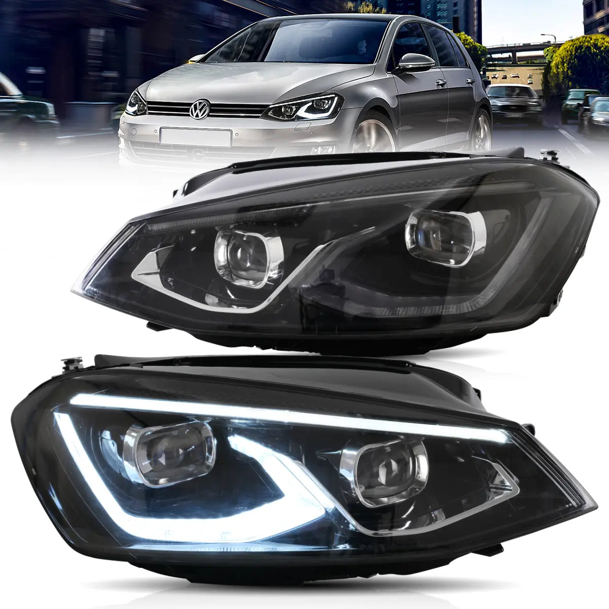 VLAND LED Headlights for 2015-2017 Volkswagen Golf 7 / MK7 Australia VLAND™