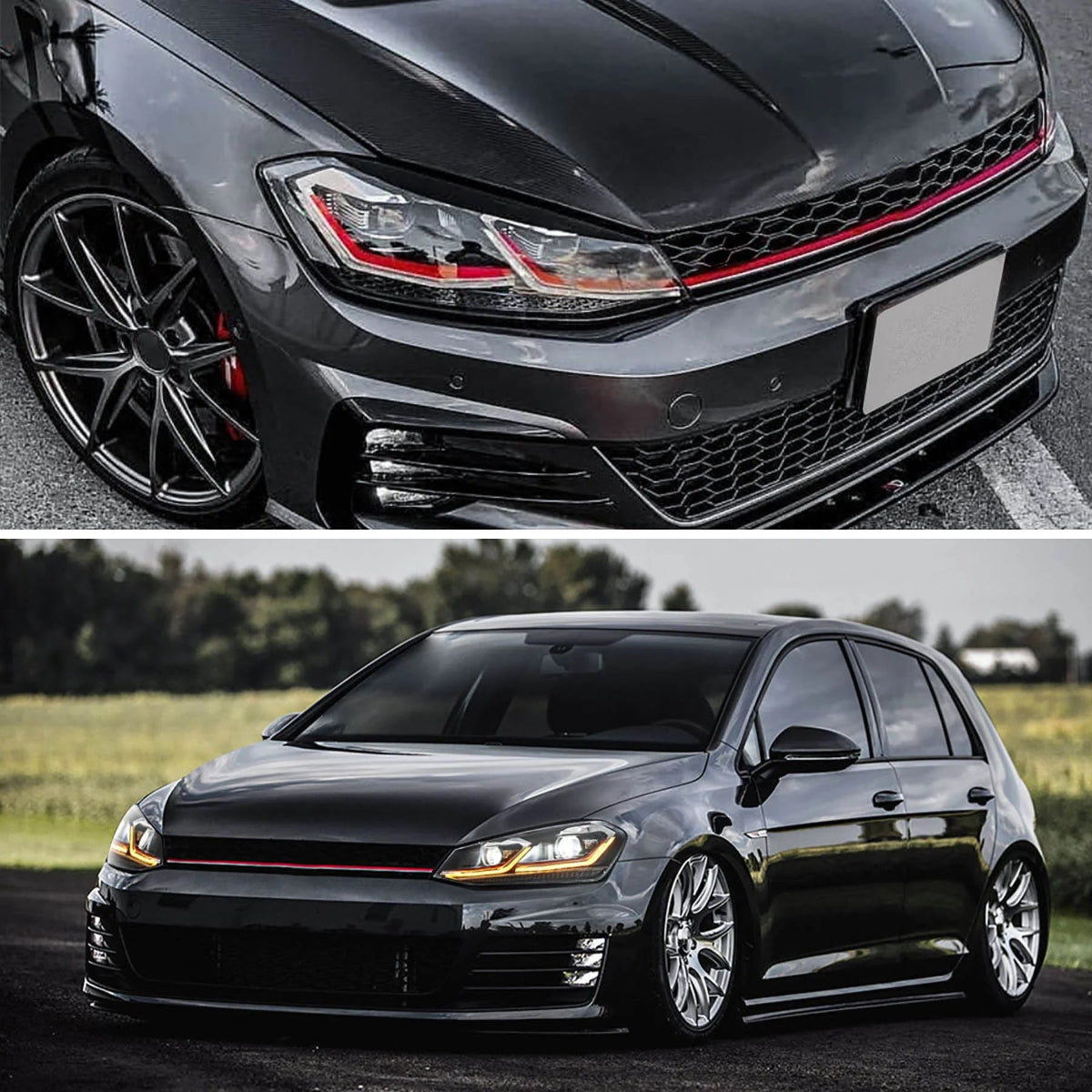 VLAND MK7.5 style Headlights for 2015-2017 Volkswagen Golf MK7 Australia VLAND™