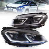 VLAND Full LED Headlights for 2015-2017 Volkswagen Golf MK7 Australia