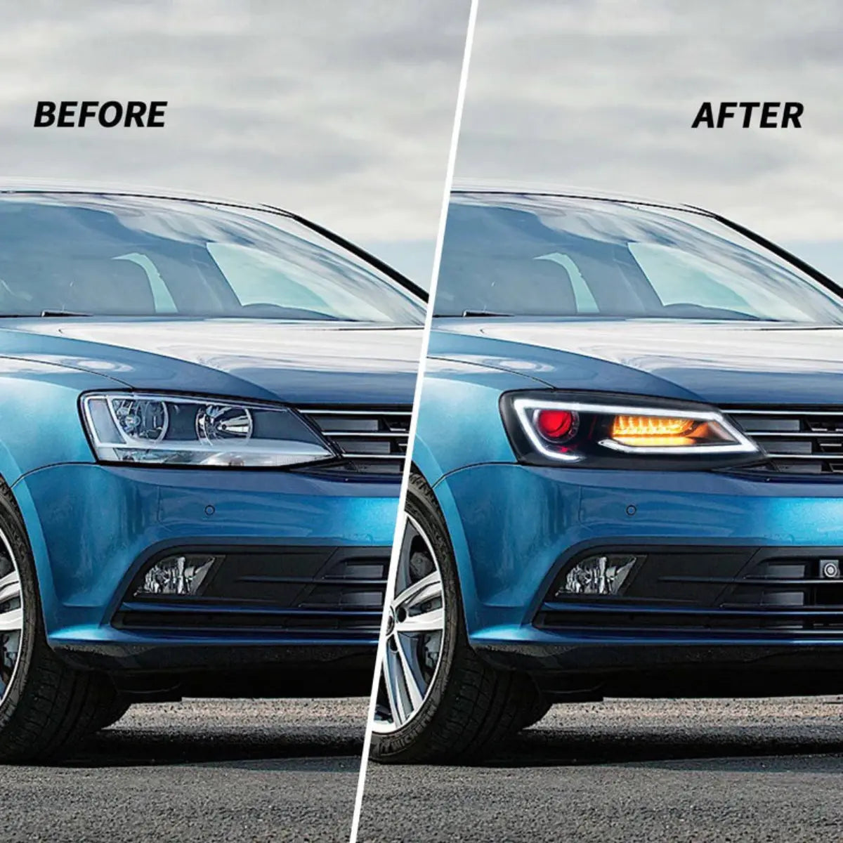 VLAND Headlights For 2012-2018 Volkswagen Jetta/Sagitar MK6 Australia VLAND™