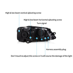 VLAND Headlights For 2012-2018 Volkswagen Jetta/Sagitar MK6 Australia VLAND™