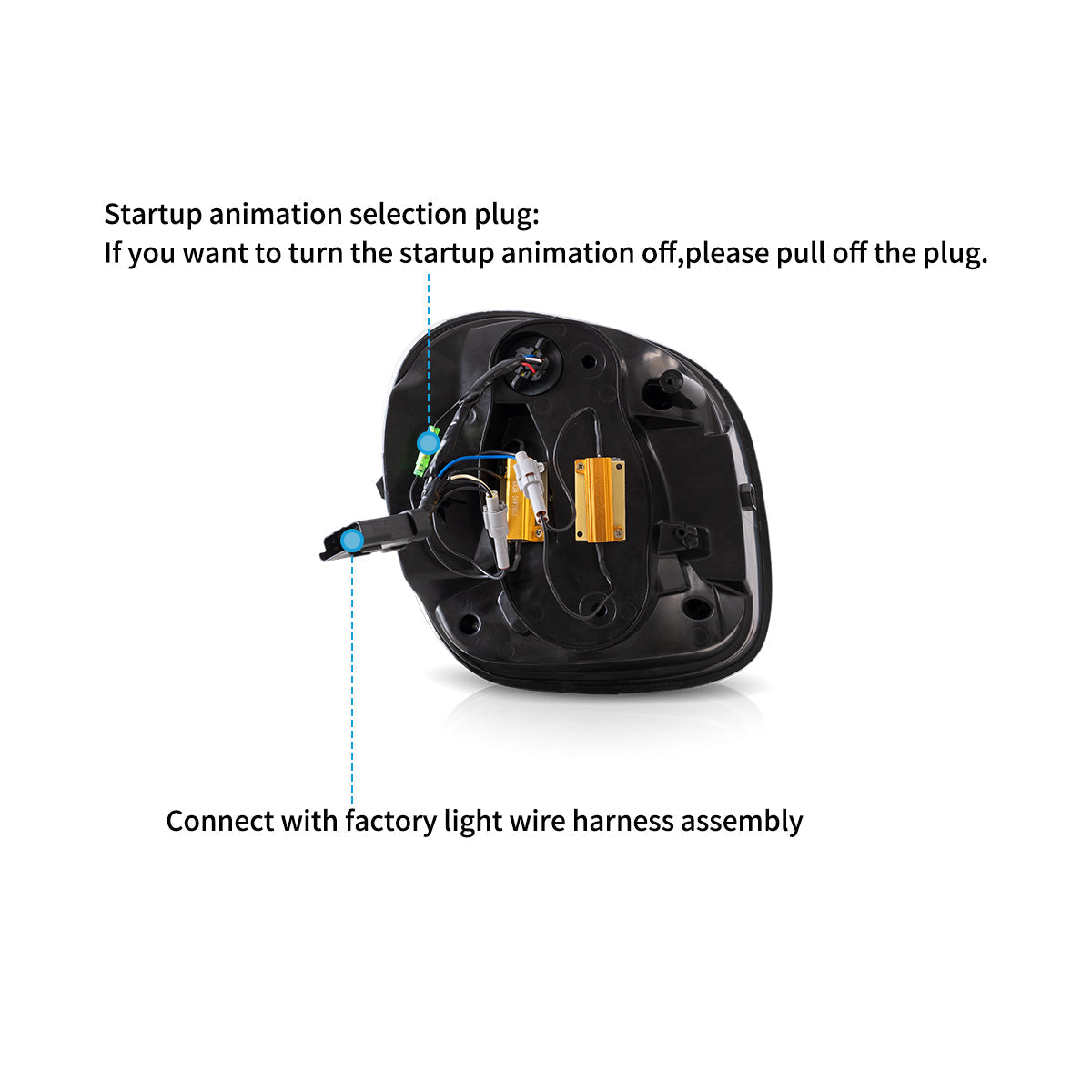 VLAND LED Tail Lights For 2015-2020 Benz Smart Fortwo/Forfour C453/A453/W453 VLAND™