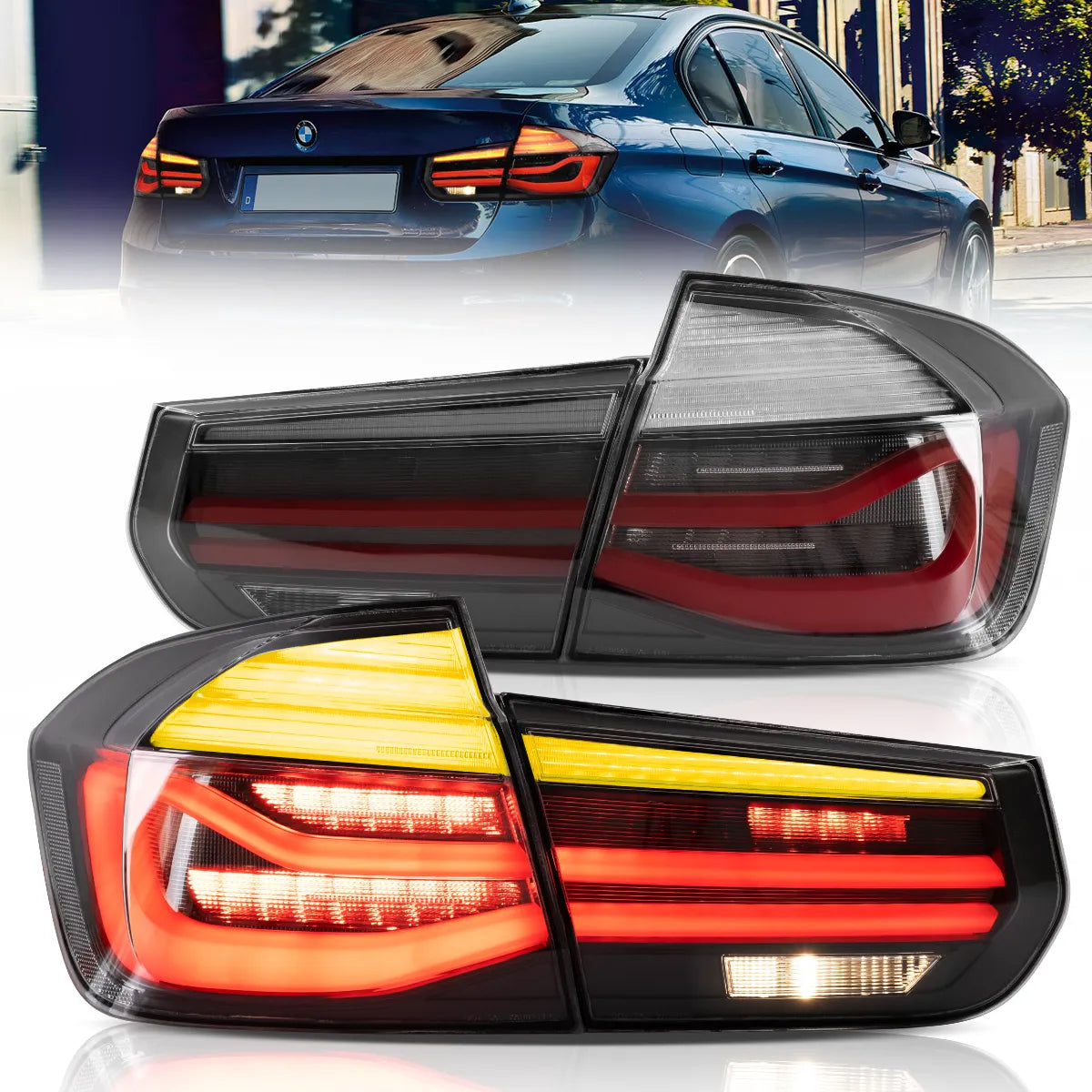VLAND LED Tail Lights For 2012-2019 BMW 3 Series F30 F80 F35 Australia VLAND™