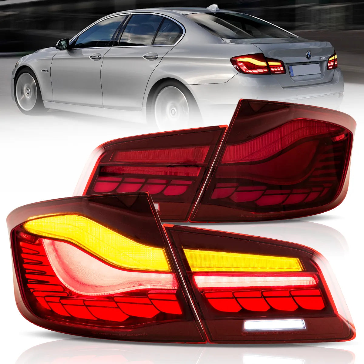 VLAND OLED Taillights For 2011-2017 BMW 5 Series M5 F10/F18 Australia VLAND™