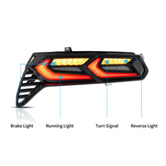 VLAND LED Taillights For 2014–2019 Chevrolet Corvette C7