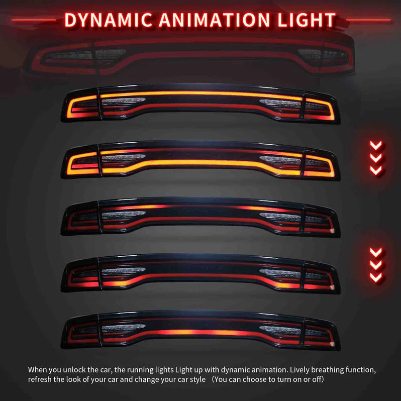 VLAND LED Taillights For 2011-2014 Dodge Charger VLAND™