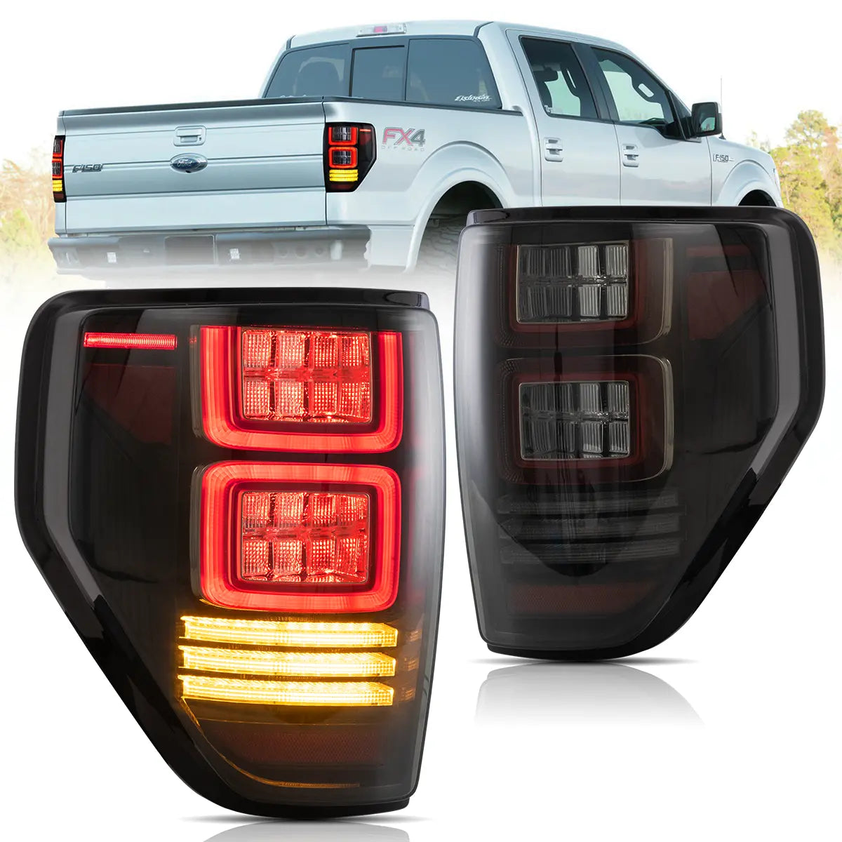 VLAND LED Tail Lights For Ford F150 2009-2014 12th Gen VLAND™