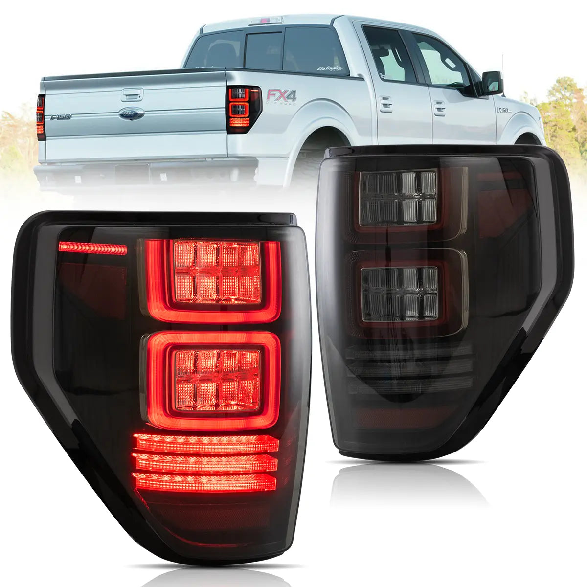 VLAND LED Tail Lights For Ford F150 2009-2014 12th Gen VLAND™