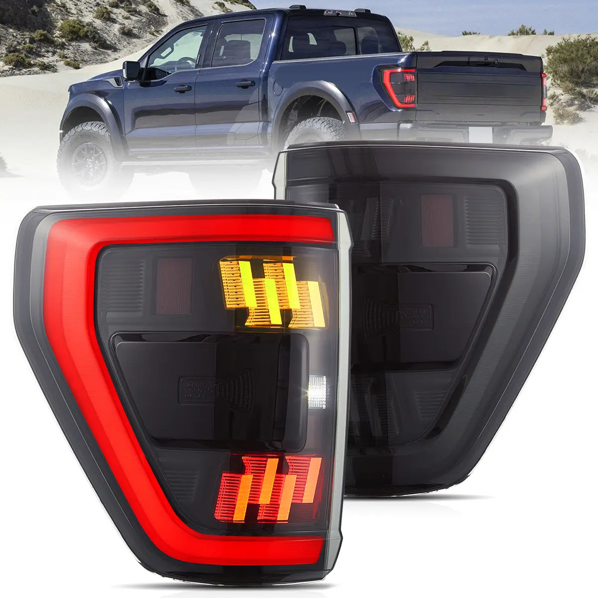 VLAND LED Taillights For 2021-2024 Ford F150 Australia Vland-AU
