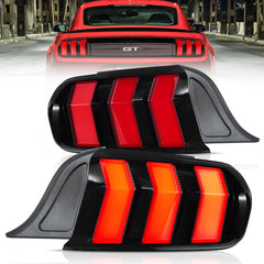 VLAND LED Taillights For 2015-2023 Ford Mustang S550 with 5 Modes turn signal Australia