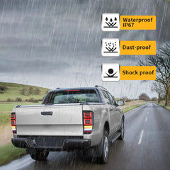 VLAND LED Tail Lights For 2012-2022 Ford Ranger T6 Australia VLAND™