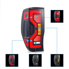 VLAND LED Taillights For 2012-2022 Ford Ranger T6/P375 Australia