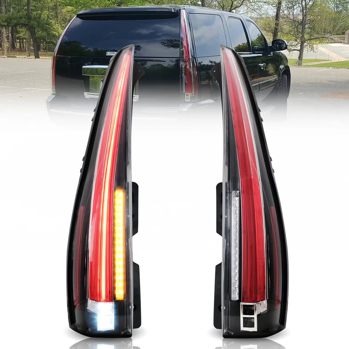VLAND LED Tail Lights For 2007-2014 GMC Yukon Chevrolet Tahoe Suburban VLAND™