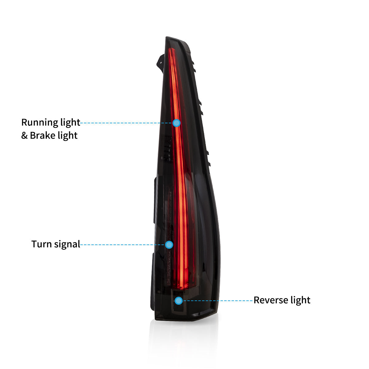 VLAND LED Tail Lights For 2007-2014 GMC Yukon Chevrolet Tahoe Suburban VLAND™