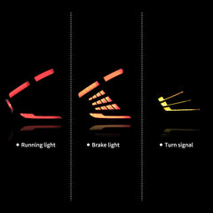 VLAND LED Taillights For 2018-2021 Honda Civic with start-up animation Australia VLAND™