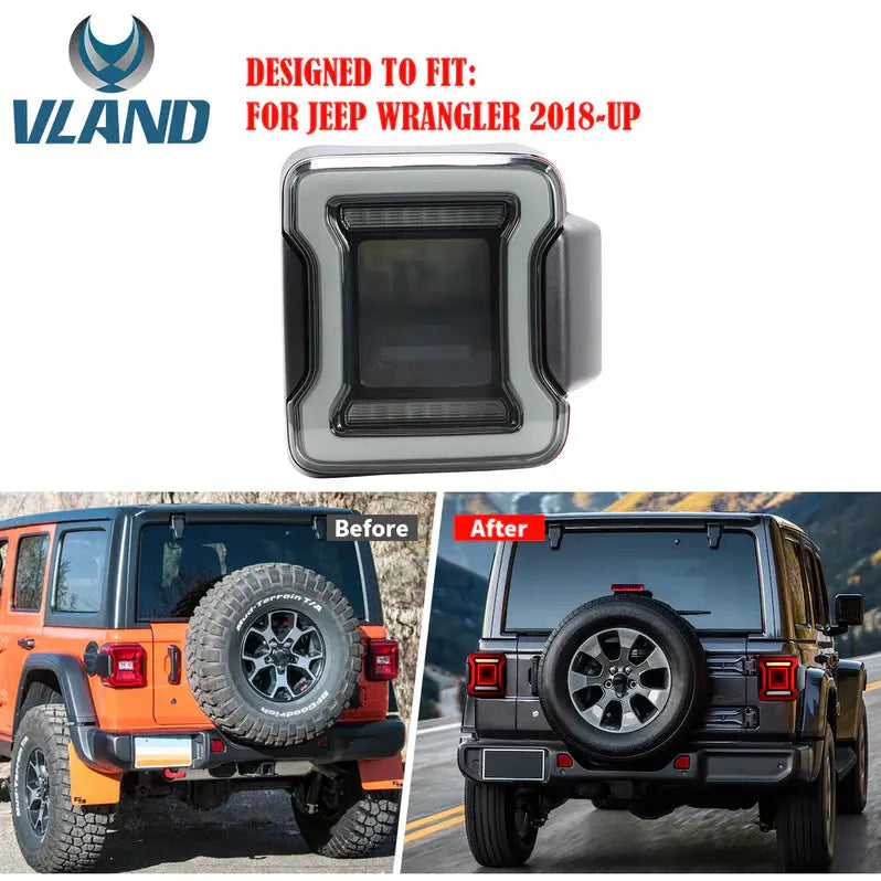 VLAND LED Taillights For 2018-2023 Jeep Wrangler JL VLAND™