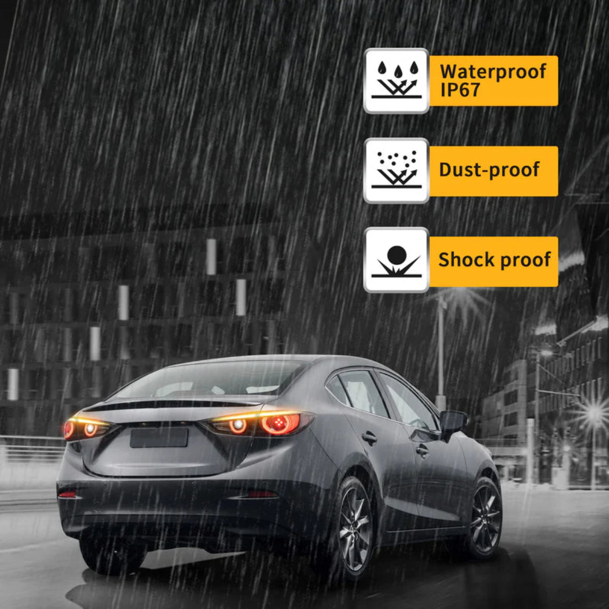 VLAND Full LED Tail Lights For 2014-2018 Mazda 3 Axela Sedan Australia VLAND™