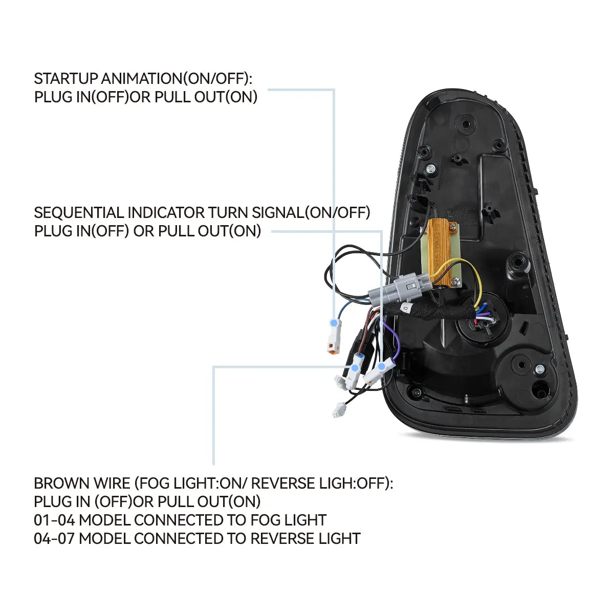 VLAND LED Taillights For 2001-2006 Mini Cooper R50 R52 R53 Australia Vland-AU