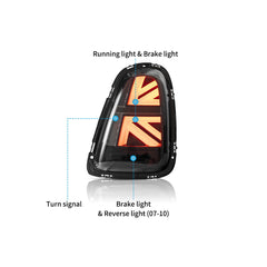 VLAND LED Tail Lights For 2007-2013 Mini Cooper R Series 2th Gen(R56-R59) Australia VLAND™