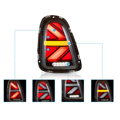 VLAND LED Taillights For 2007-2013 Mini Cooper(Hatch) R56-R59 Australia