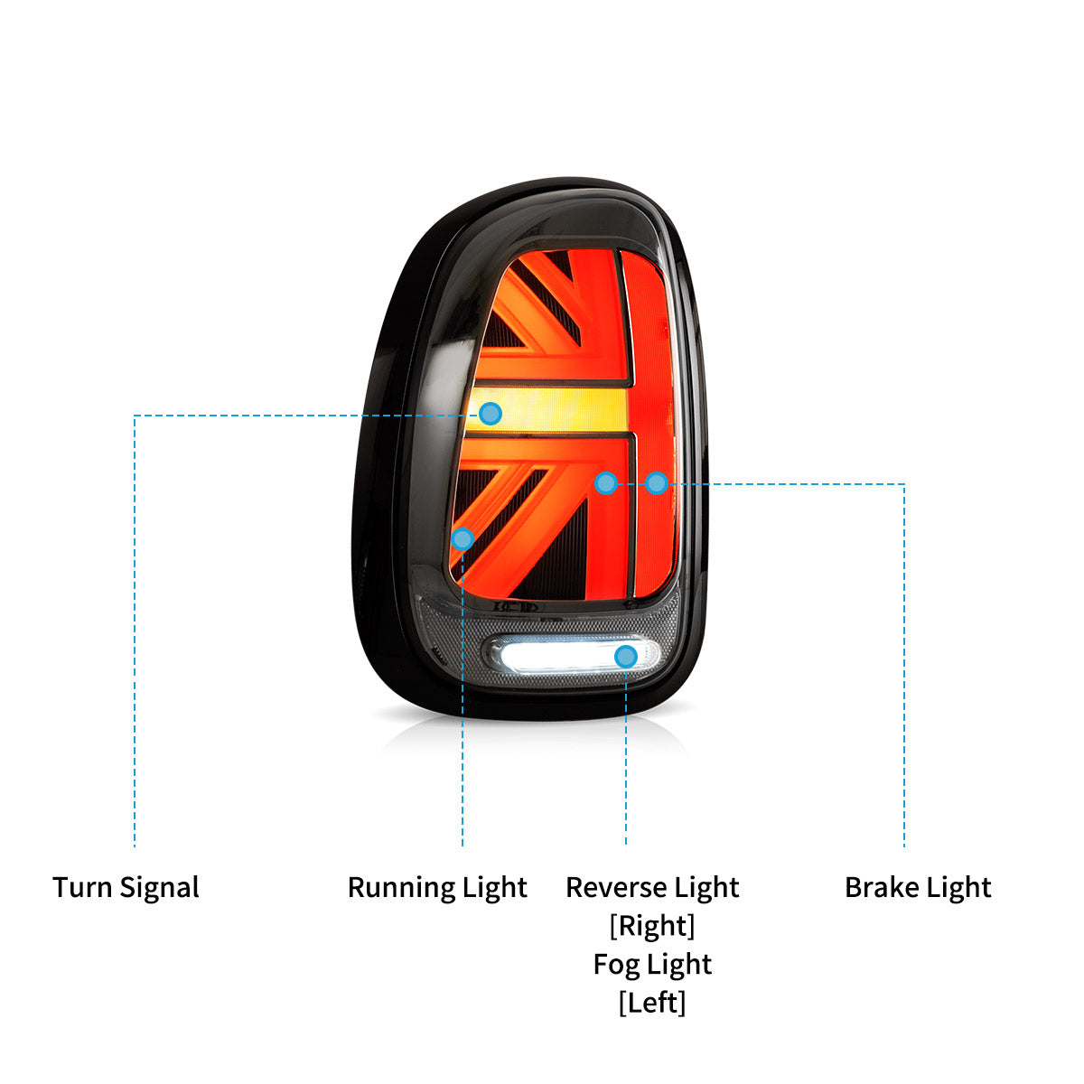 VLAND LED Tail Lights For 2010-2016 Mini Countryman R60 Australia VLAND™