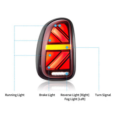 VLAND LED Taillights For 2010-2016 Mini Countryman R60 Australia