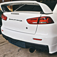 Clearance-2008-2017 Mitsubushi Lancer / EVO X Taillights Red Clear with start-up animation Australia