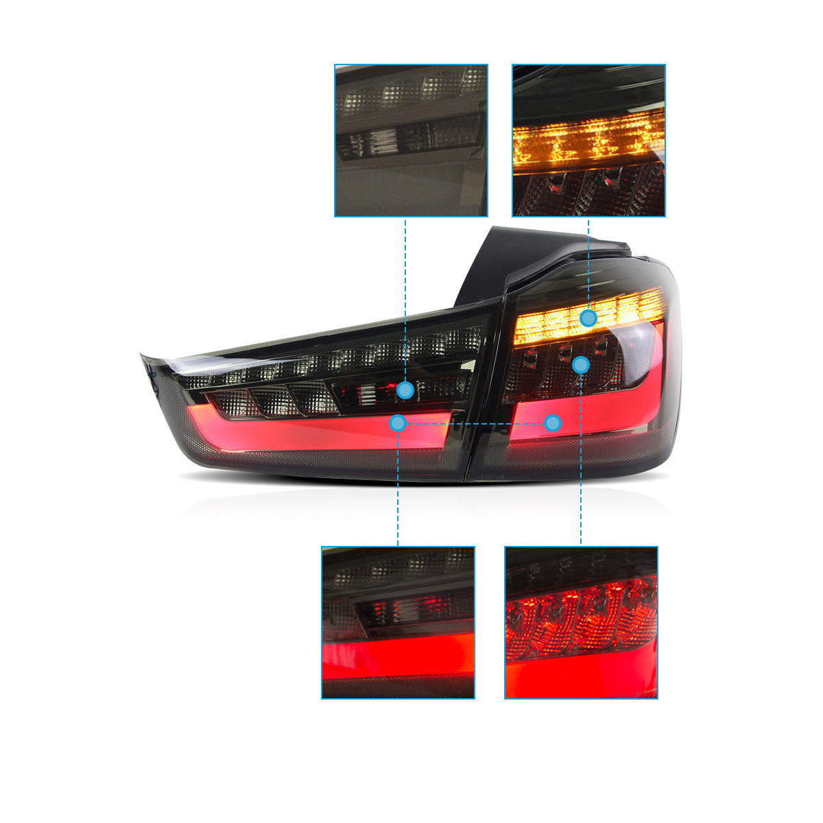 VLAND LED Tail Lights For 2010-2022 Mitsubishi Outlander Sport (RVR/ASX) Australia VLAND™