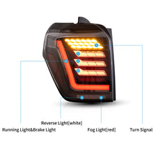 VLAND LED Taillights For 2010-2024 Toyota 4Runner with Dynamic Welcome Lighting VLAND™
