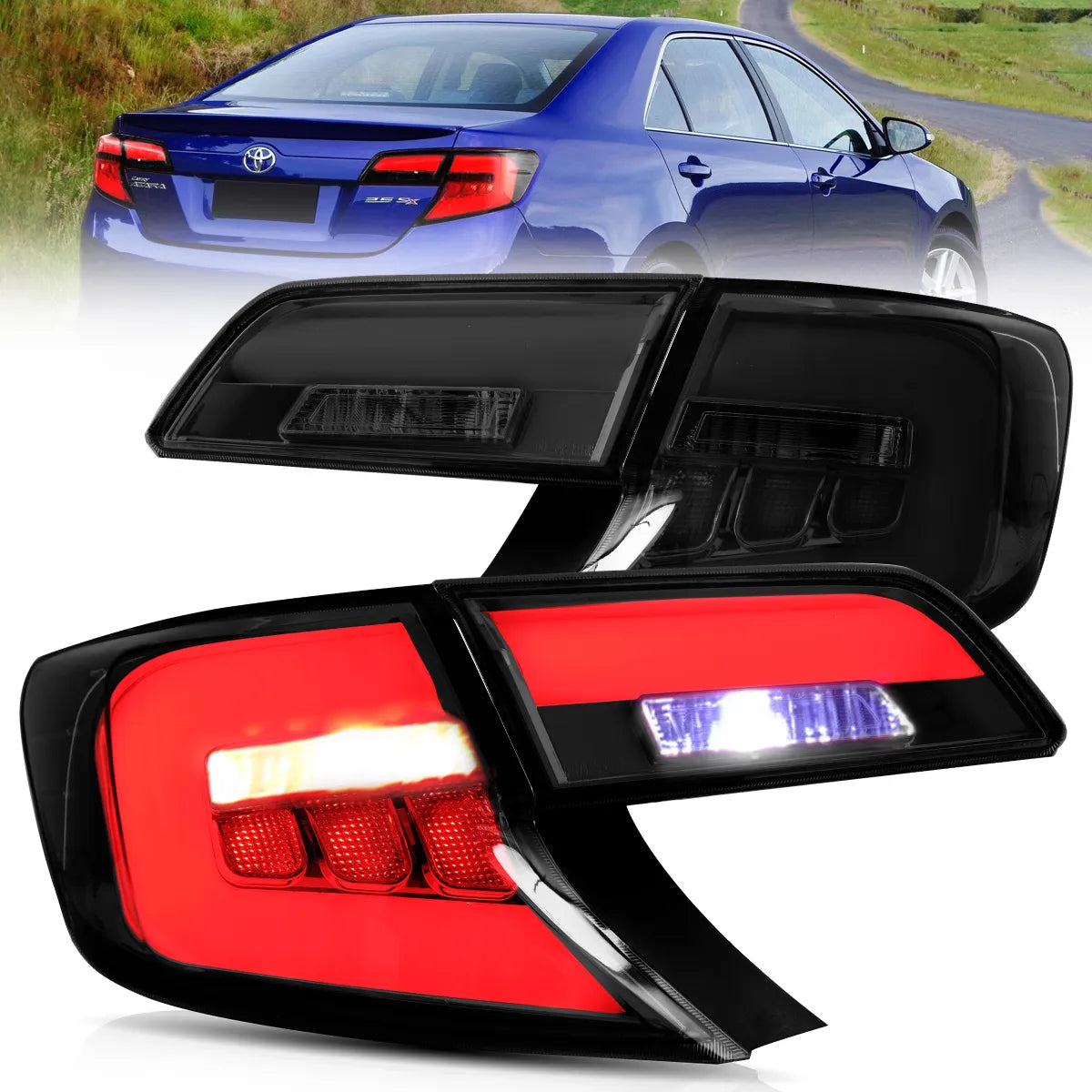 VLAND LED Tail Lights For 2012-2014 Toyota Camry Sedan Australia VLAND™