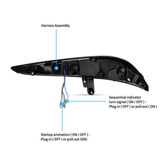 VLAND LED Taillights For 2019-2024 Toyota GR Supra A90/A91 Australia VLAND™