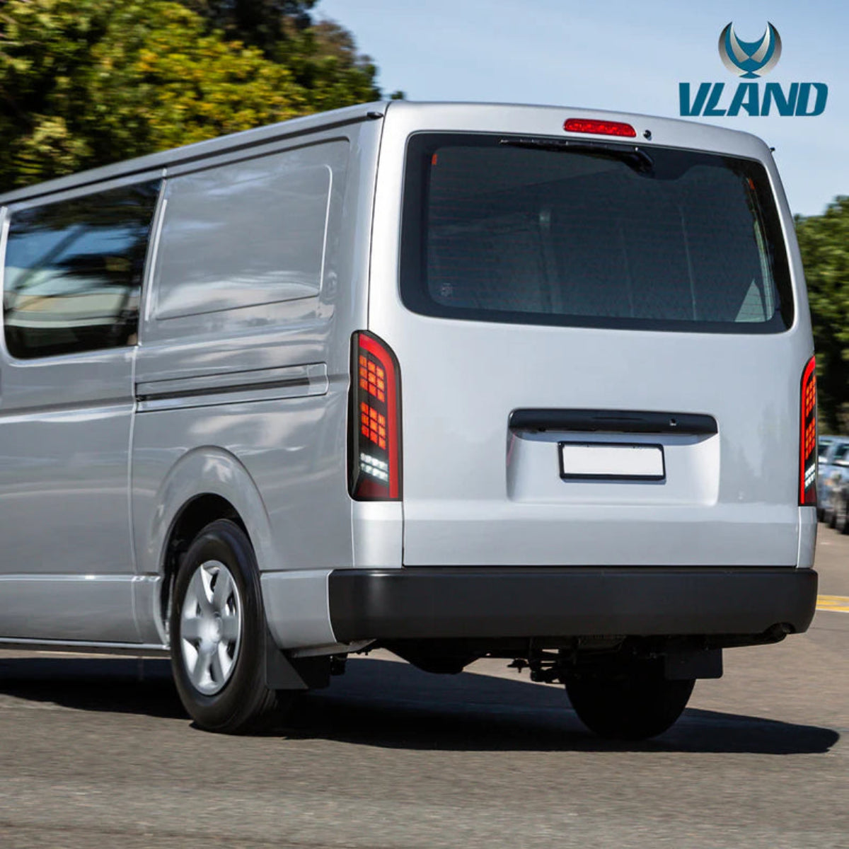 VLAND LED Tail Lights For Toyota Hiace 2005-2019 with Sequential Turn Signal Australia TOYOTA