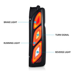 VLAND LED Taillights For 2005-2019 Toyota Hiace With Startup Animation Australia Vland-AU