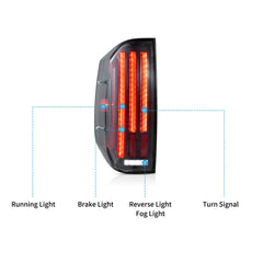 VLAND LED Tail Lights For 2014-2021 Toyota Tundra With Startup Animation