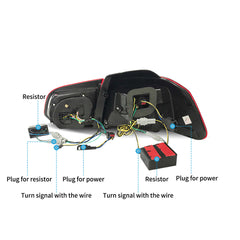 VLAND LED Tail Lights For 2009-2014 Volkswagen Golf 6 MK6 Australia VLAND™