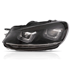 VLAND LED U-style Headlights For 2009-2014 Volkswagen Golf 6 MK6 Australia