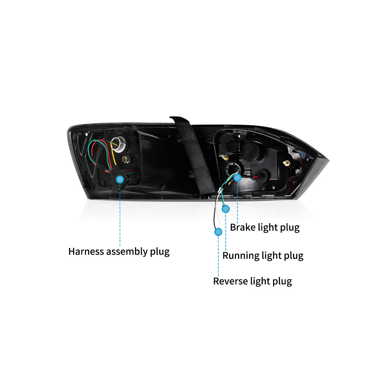 VLAND LED Taillights for 2012-2014 Volkswagen Jetta Sagitar Australia VLAND™