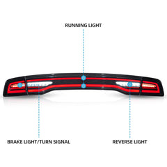 VLAND LED Taillights For 2011-2014 Dodge Charger